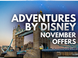 Adventures by Disney - November Offers