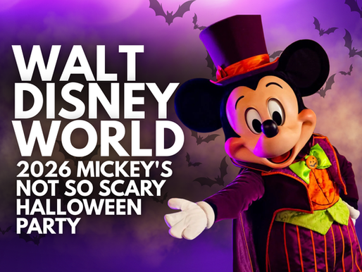 Walt Disney World - 2026 Mickey's Not So Scary Halloween Party