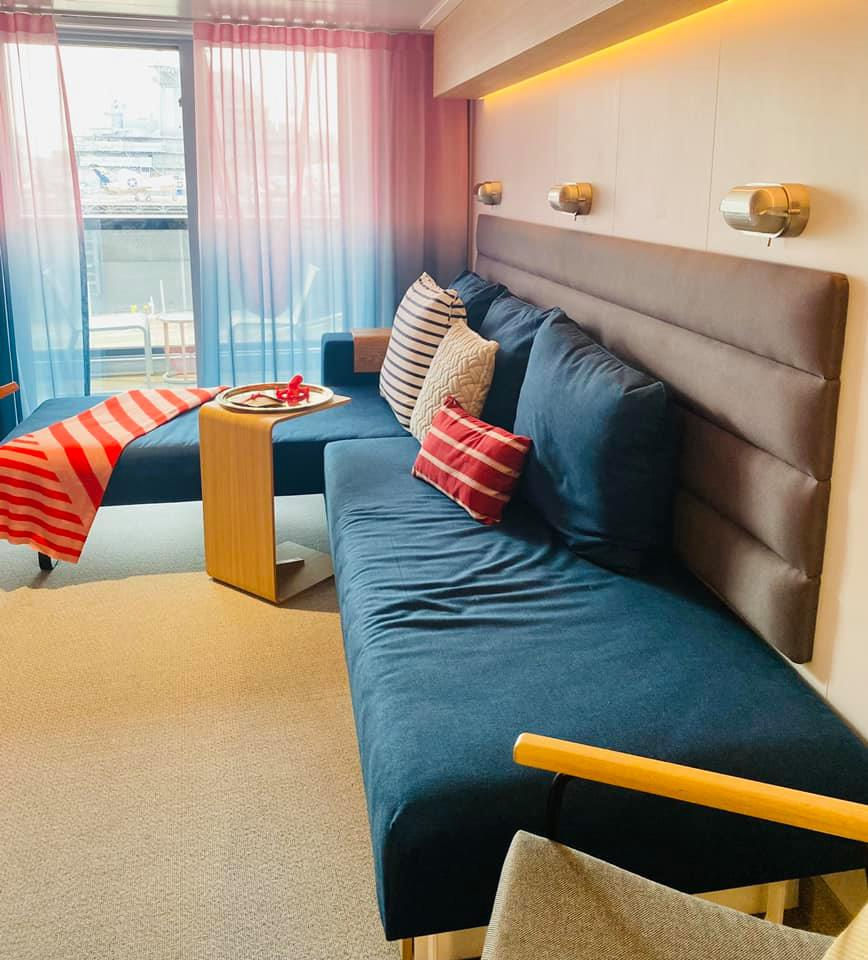 Virgin Voyages Couch/Bed