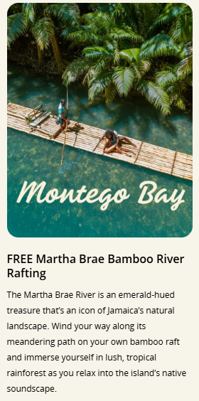 A couple on a raft floating down a green river.