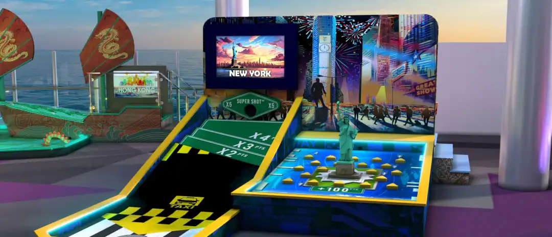 Arcade games that are sports related.
