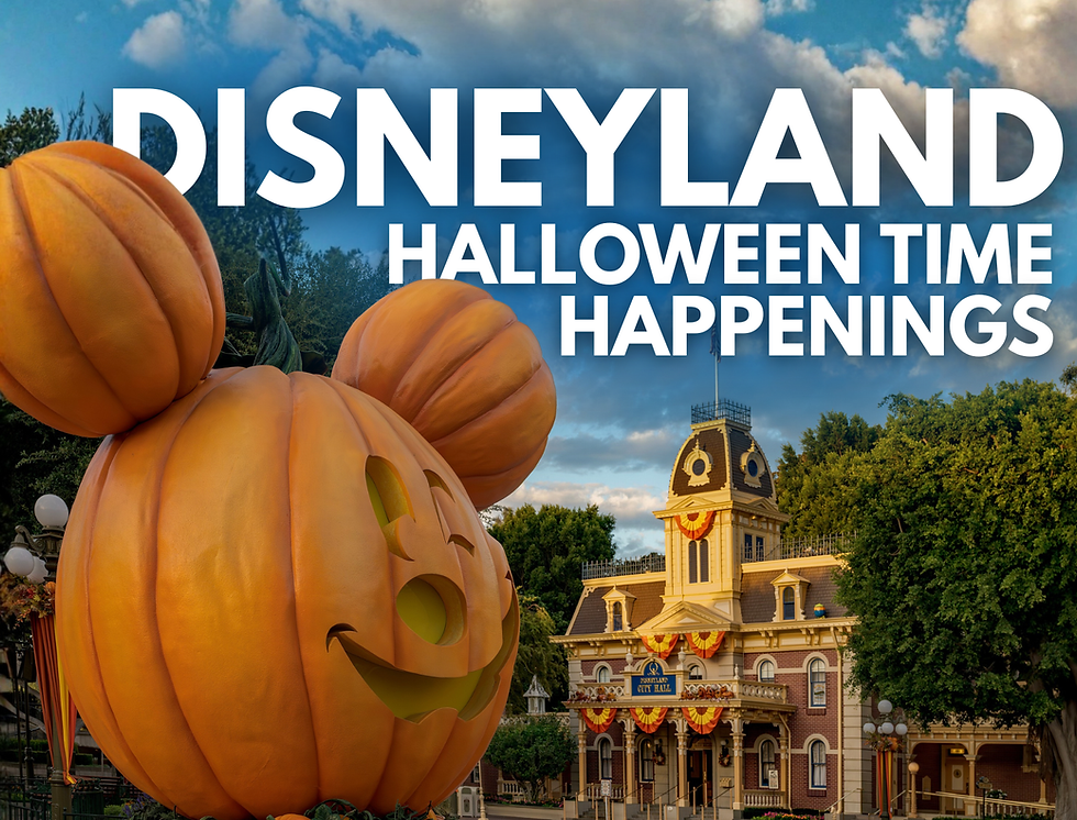 Disneyland - Halloween Time Happenings