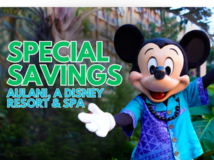 Aulani, a Disney Resort & Spa - November Offers - Aloha Summer and Fall Savings
