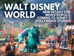 Walt Disney World - New Details for Monstropolis Coming to Disney's Hollywood Studios