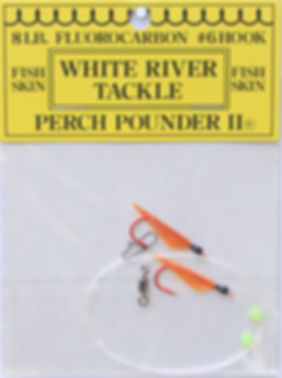 Perch Pounder II - #9 Orange with Black Head