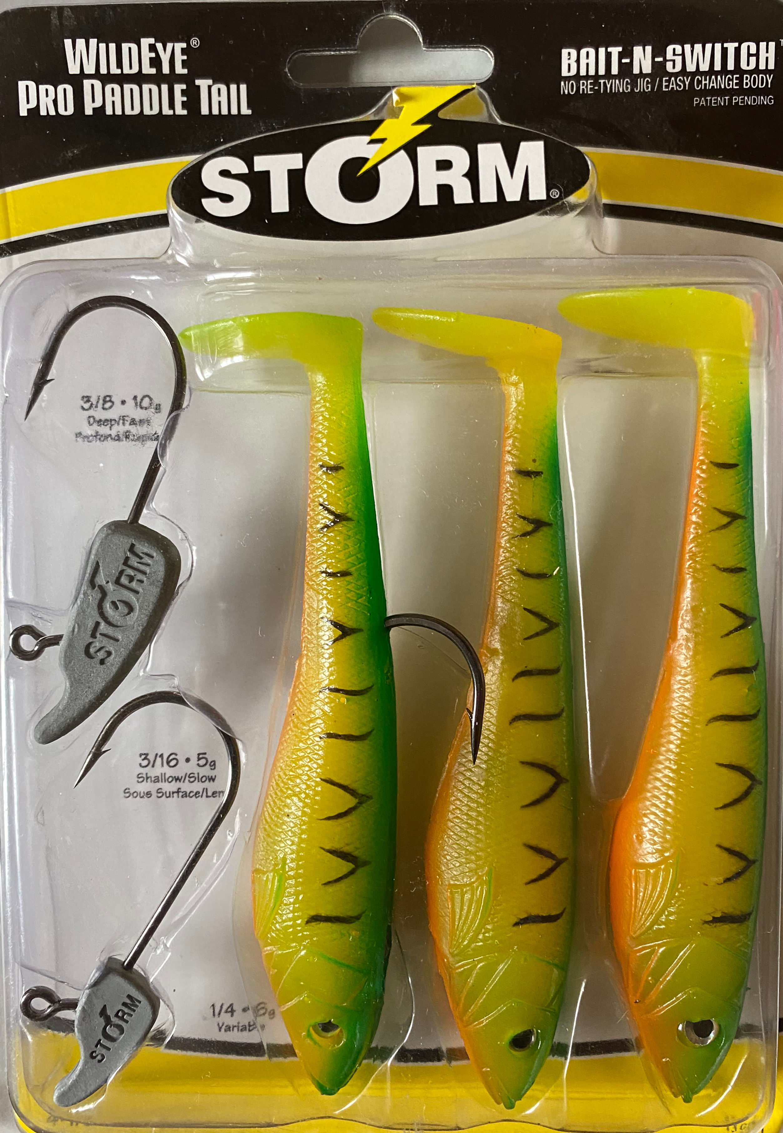 Storm WildEye Pro Paddle Tail - Fire Tiger