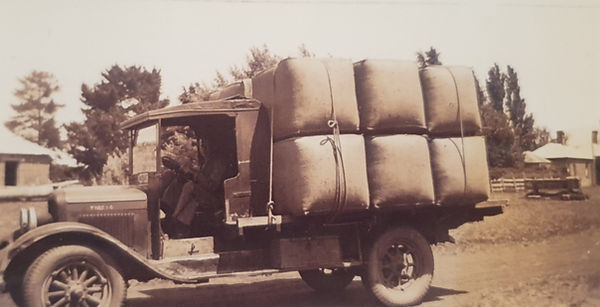wool truck Winton Estate