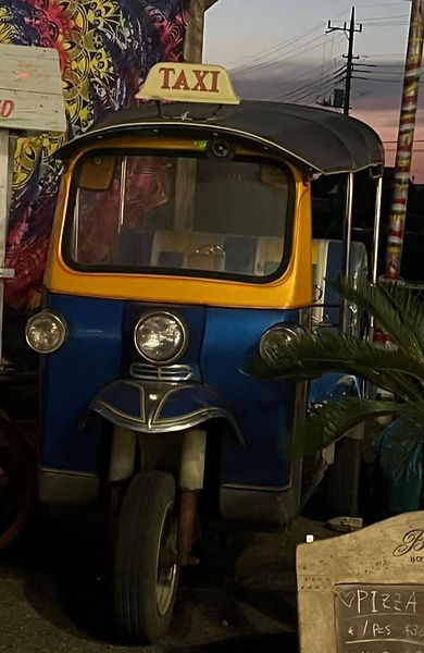 カフェの看板車両