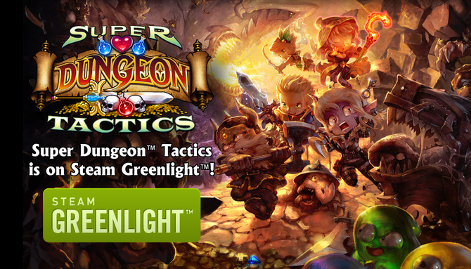 Super Dungeon Tactics is Greenlit!