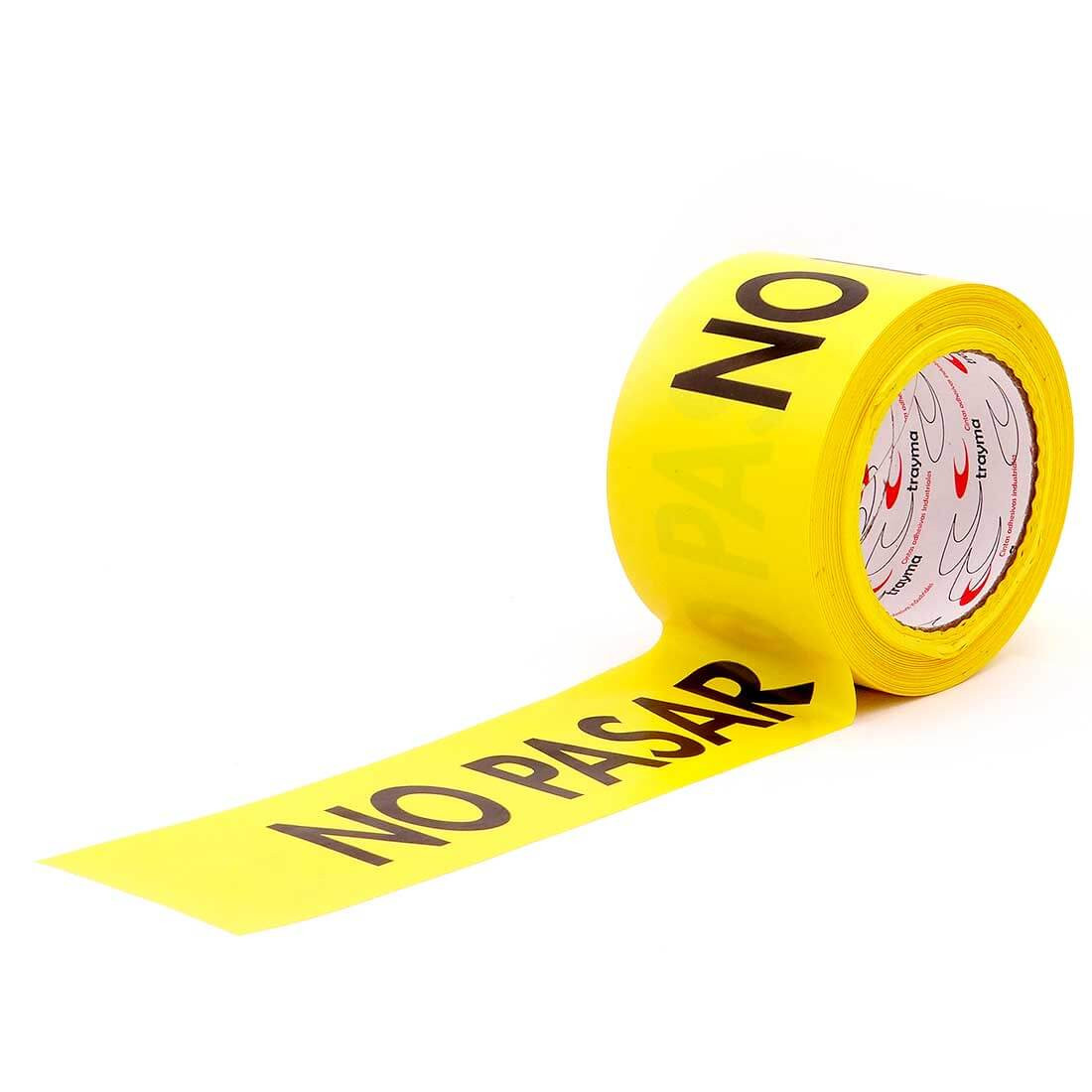 Cinta Preventiva "No Pasar"