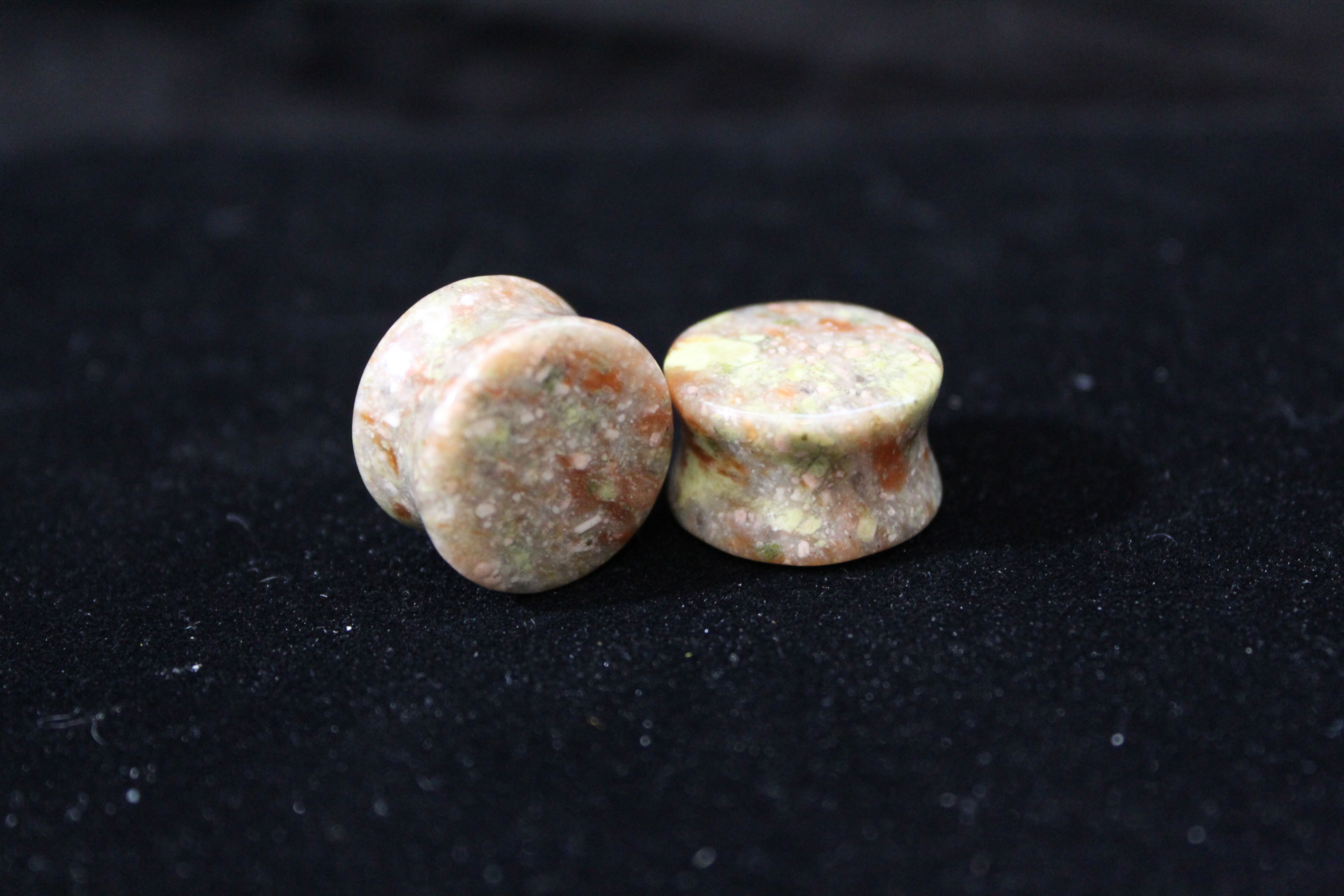 Unakite Plugs