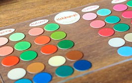 hehkumpi värianalyysi coloraid värikartta