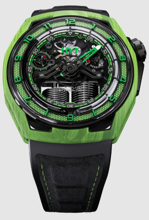 HYT Hastroid Green Laser Replica watch content media