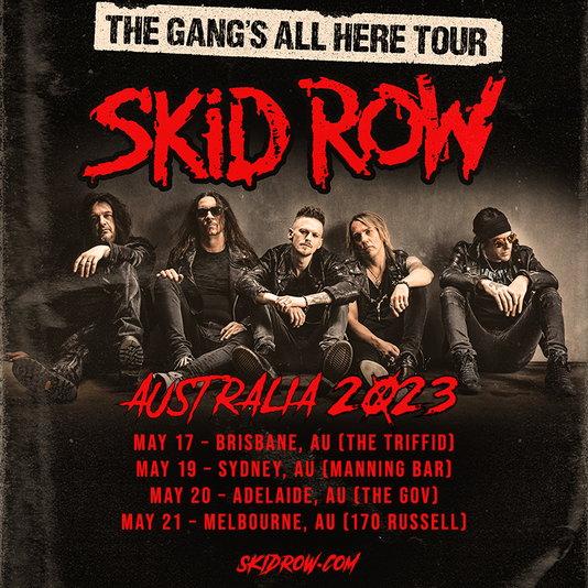 Skid Row Australia Tour Postponed to May 2023