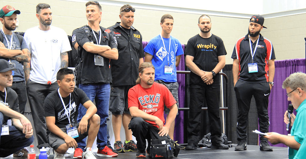 T2 design a participé au American Wrap Masters pour compléter l'installation d'un habillage de véhicule wrap. Valleyfield, Vaudreuil-Dorion, Beauharnois et Châteauguay.