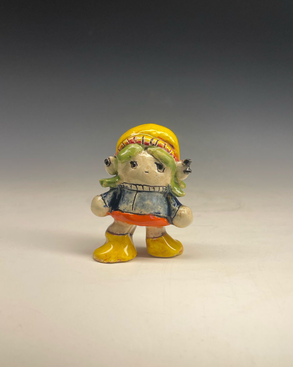 Yellow-Hatted Person