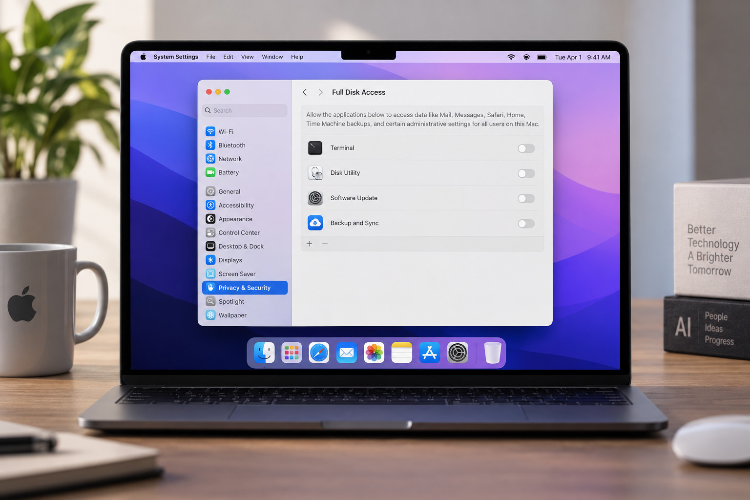 Apple Plans Tighter Mac Full Disk Access Controls, Citing AI Agent Risks
