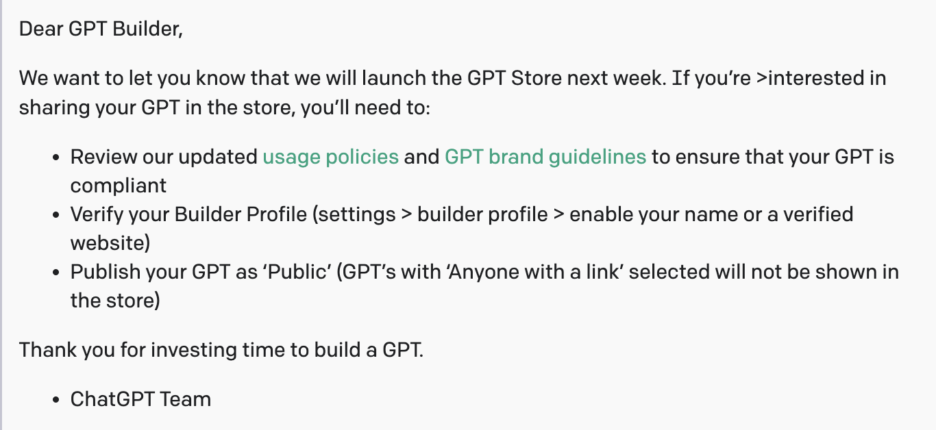 OpenAI Unveils Its Much Anticipated GPT Store Next Week: A New Era in AI Application