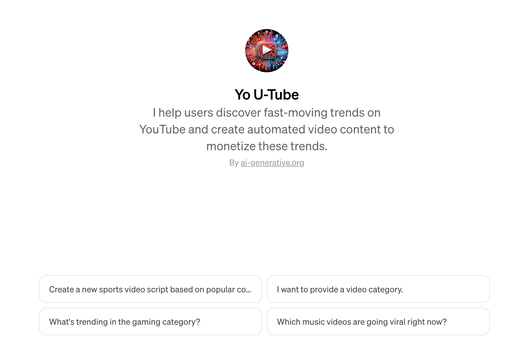 Youtube Viral Video Generator