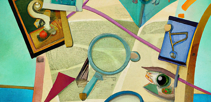 DALL·E 2023-09-25 13.38.05 - A fantasy collage painting of images that suggest a comprehen