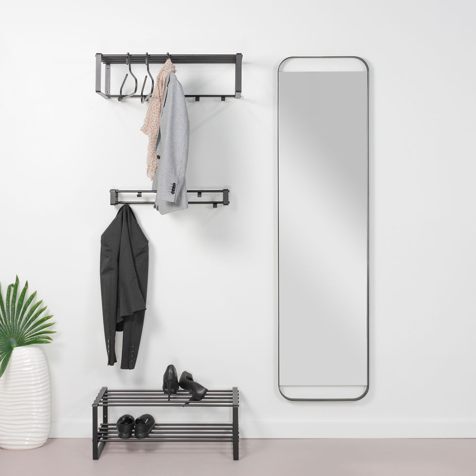 Thumbnail: REX MIRROR L Spiegel - Zwart