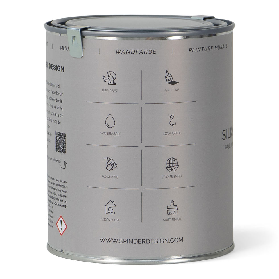 Thumbnail: WALL PAINT 1L Muurverf - Silky Taupe