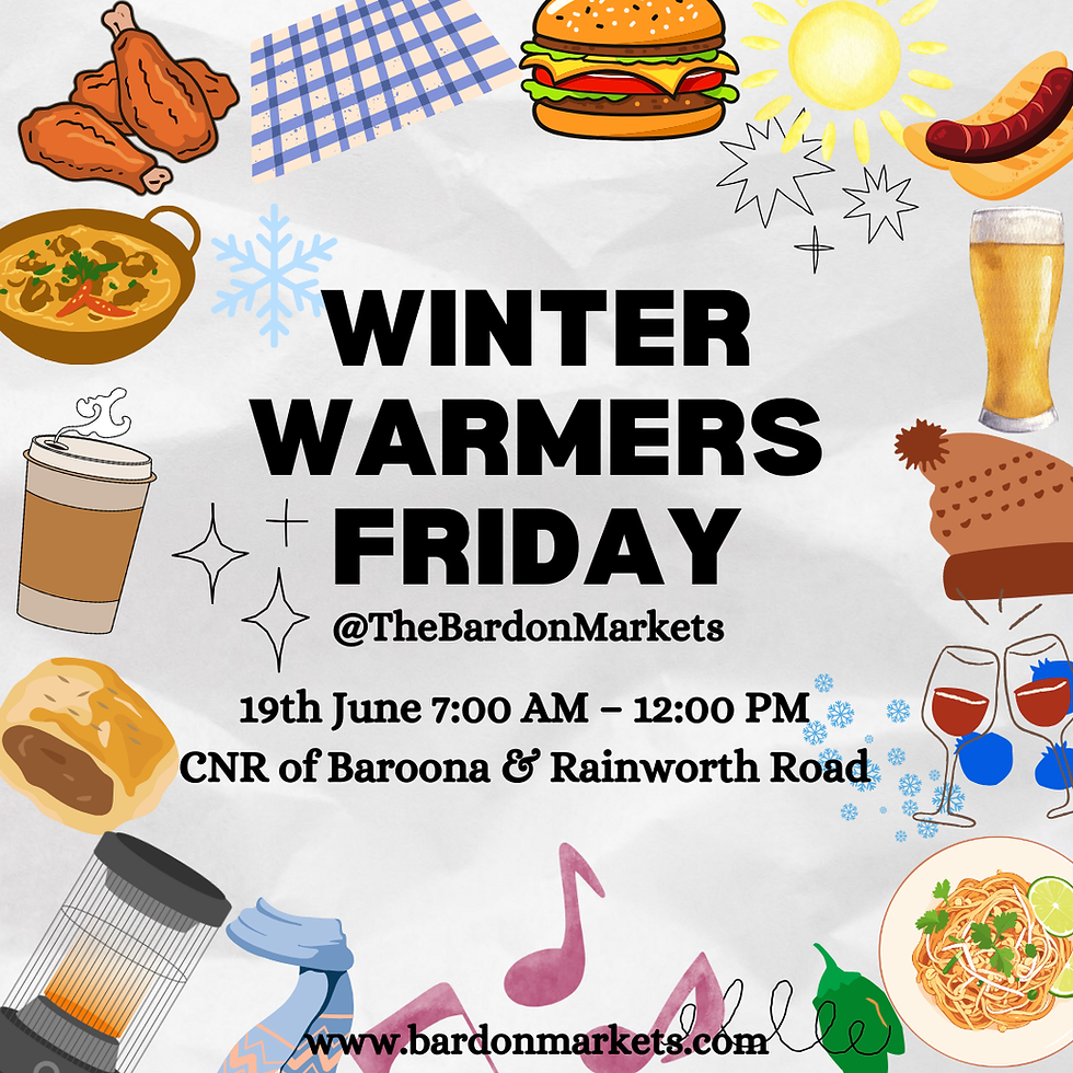 Winter Warmers Friday