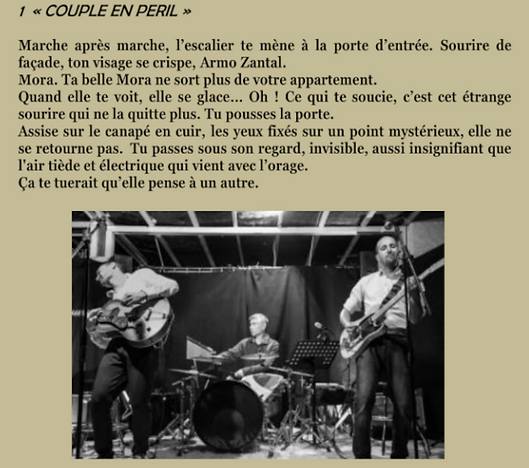Zantal rock album Nicolas Landru Florian Cottaz