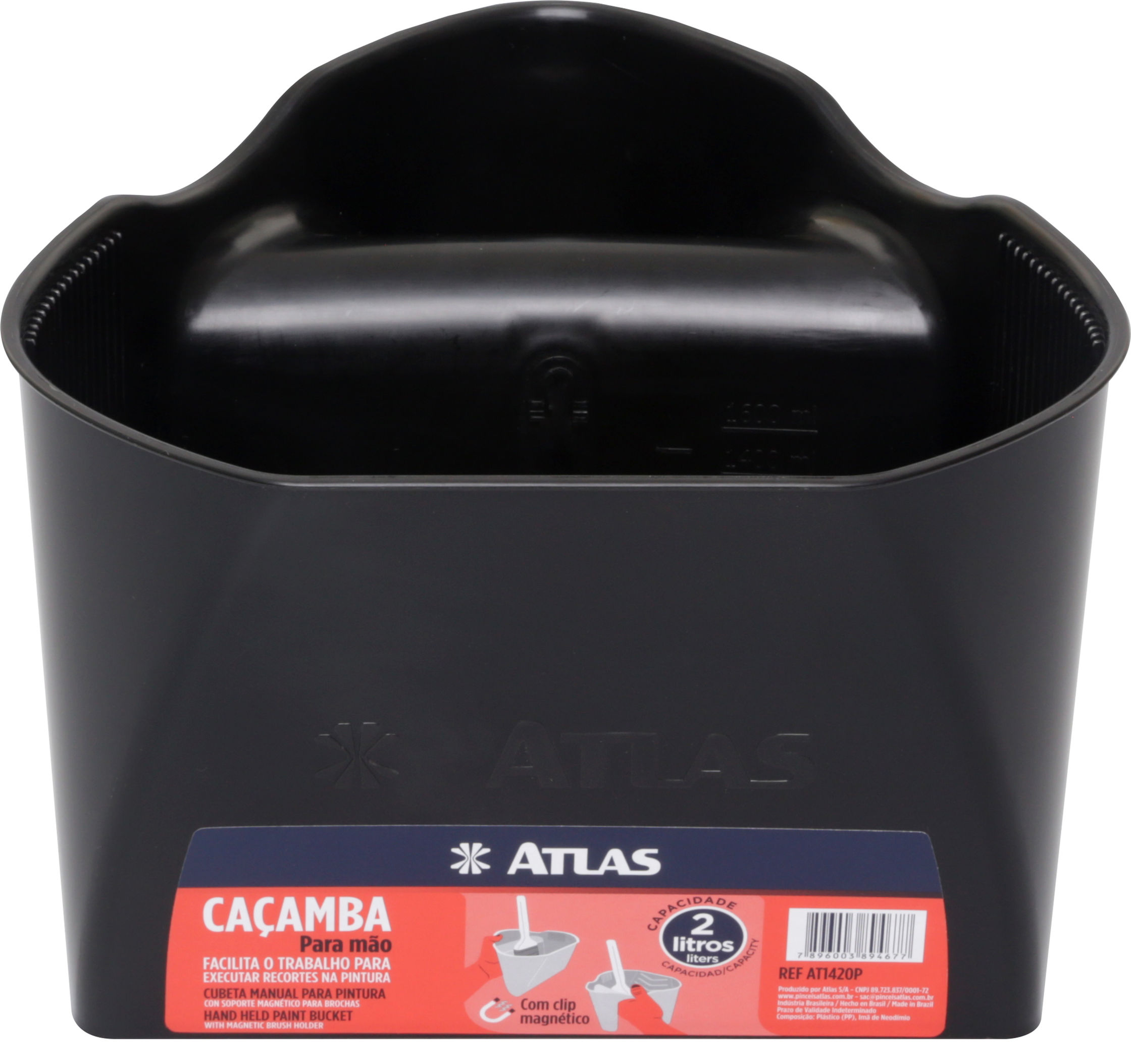 Caçamba Plastica de Mão