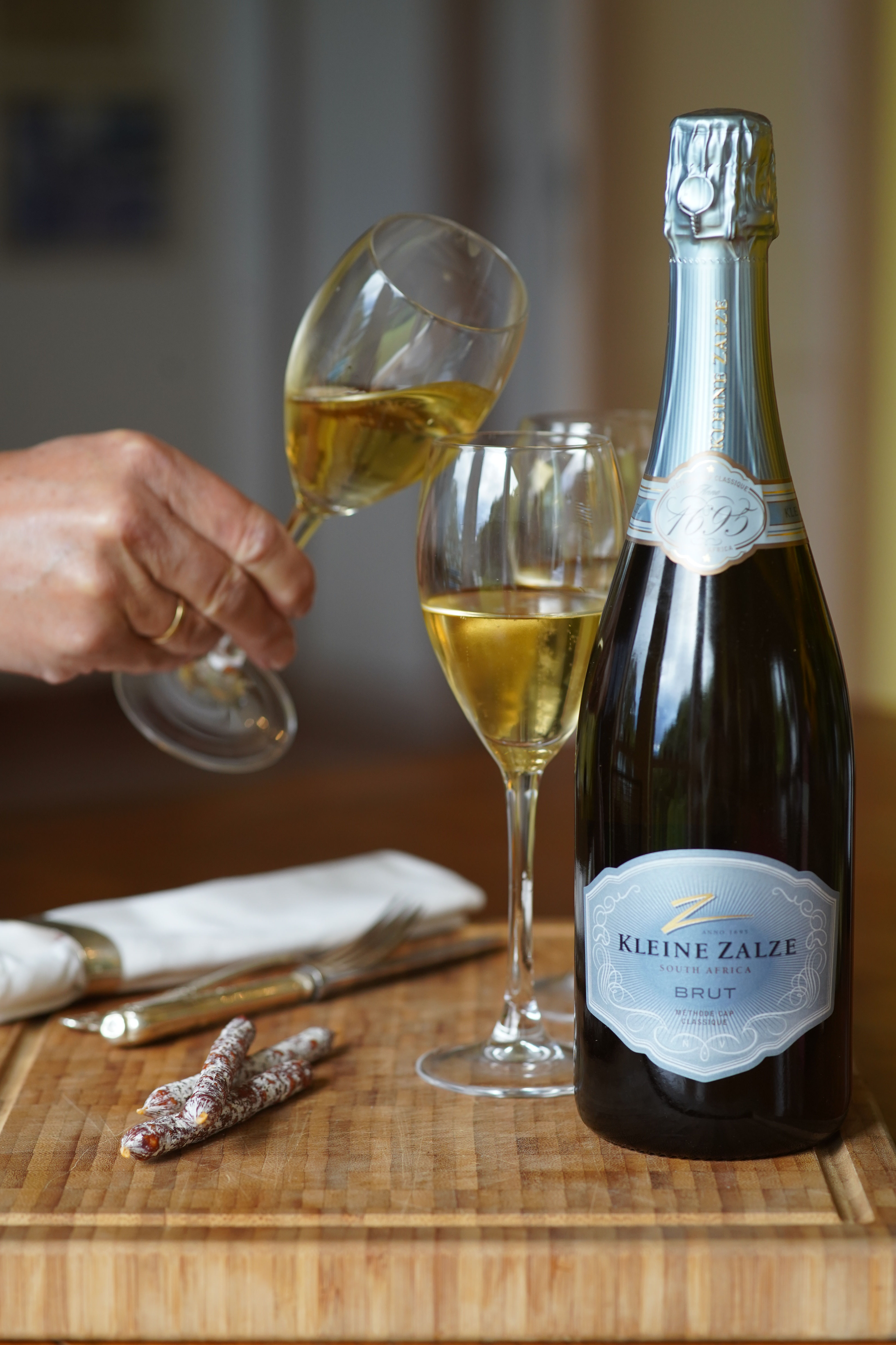 Kleine Zalze MCC Brut Weiß