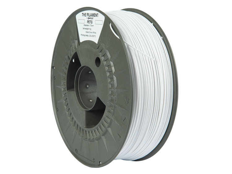 Thumbnail: PETG - The Filament - Snow - White - Spectrum - филамент