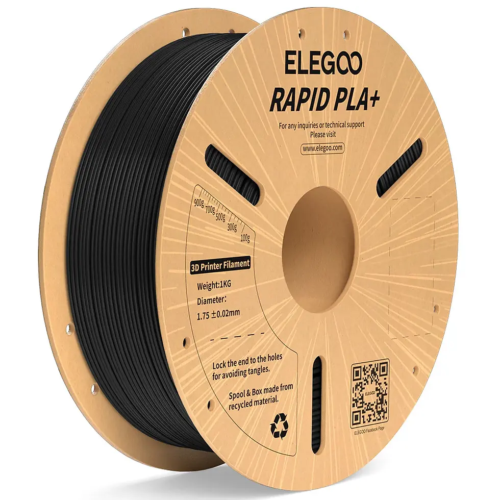 Rapid PLA + Black - ELEGOO - Filament