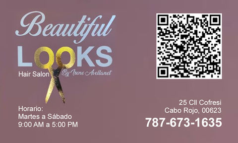 Beautiful Looks Tarjeta de Presentación