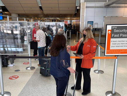 DFW Security Wait Times During Early Morning Flights