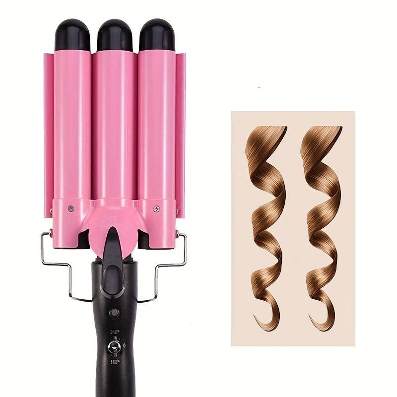 Thumbnail: 3 Barrel Hair Curling Iron Wand Waver
