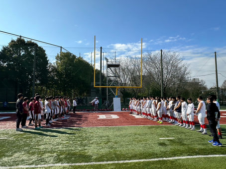 駒場学園との合同練習