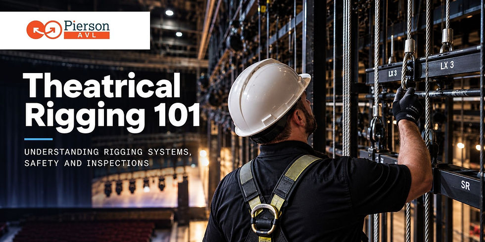 Theatrical Rigging Inspection