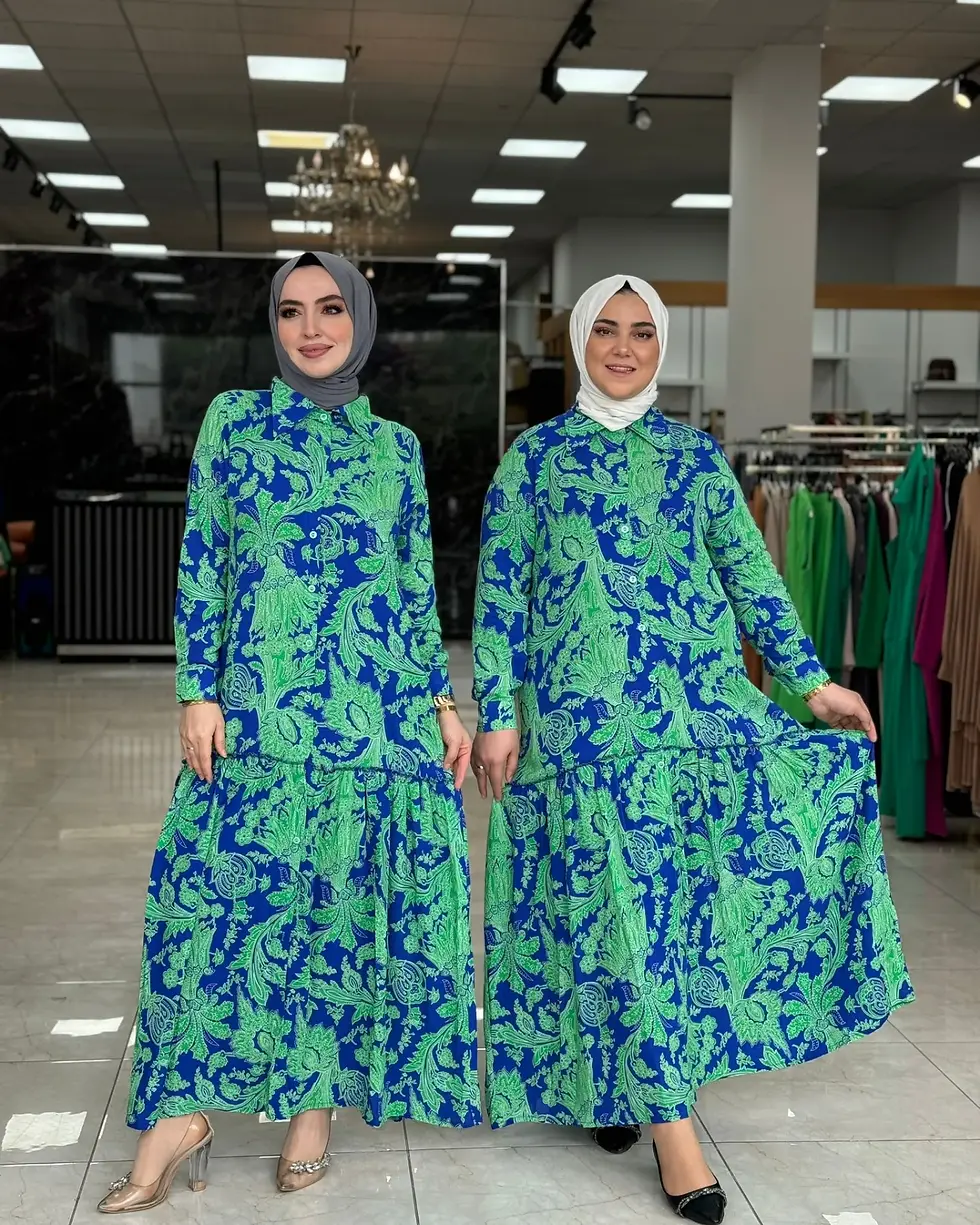 Küçük resim: 🌷Afitap Elbise 

🌷