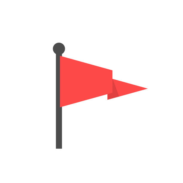 Red flag icon