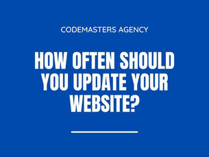 How often should you update your website? illustration