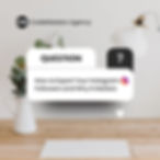 Desk with a white vase of leaves and lamp. Text bubble: Question - How to Export Your Instagram Followers and Why It Matters. Logo: CodeMasters Agency.