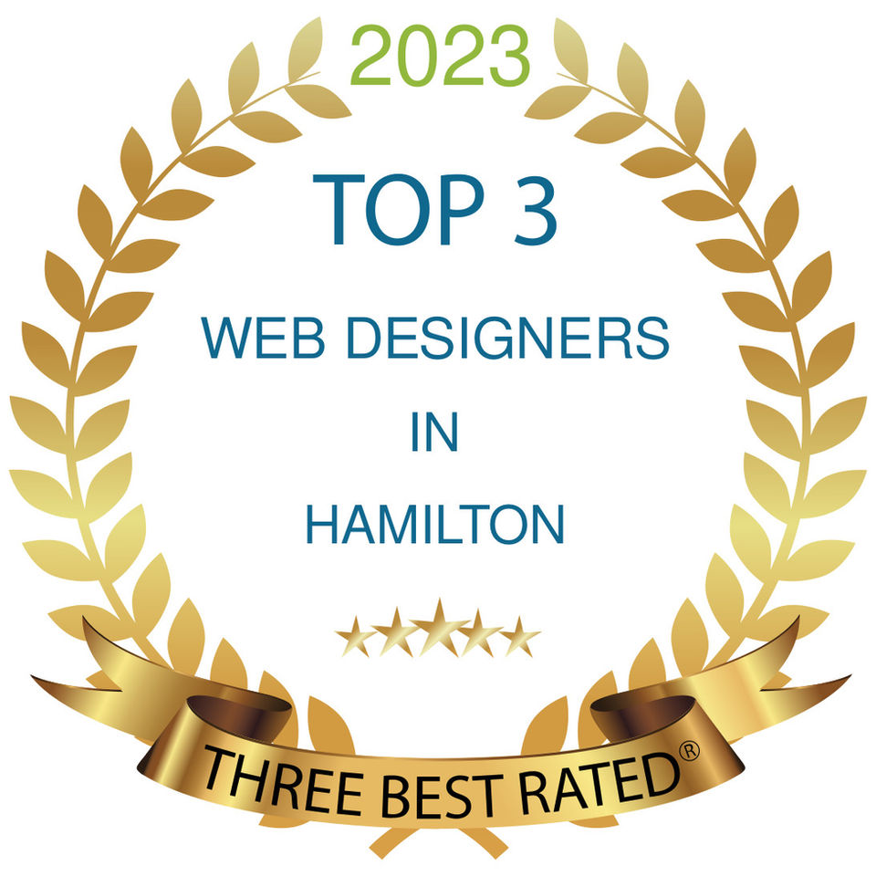 Top 3 Web Designers in Hamilton - Award