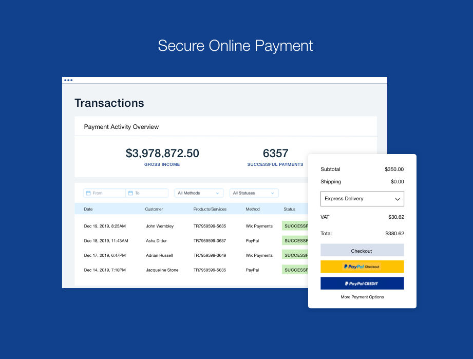 ecommerce online secure ckout example