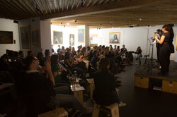 The audiences awaits