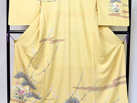 [誂え]松寿梅花文(しょうじゅばいかもん)