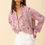 Thumbnail: Waverly Silk Top - Pink