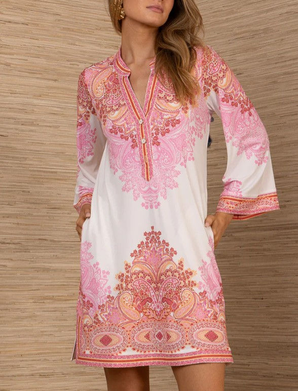 Keyla Jersey Dress – Pink