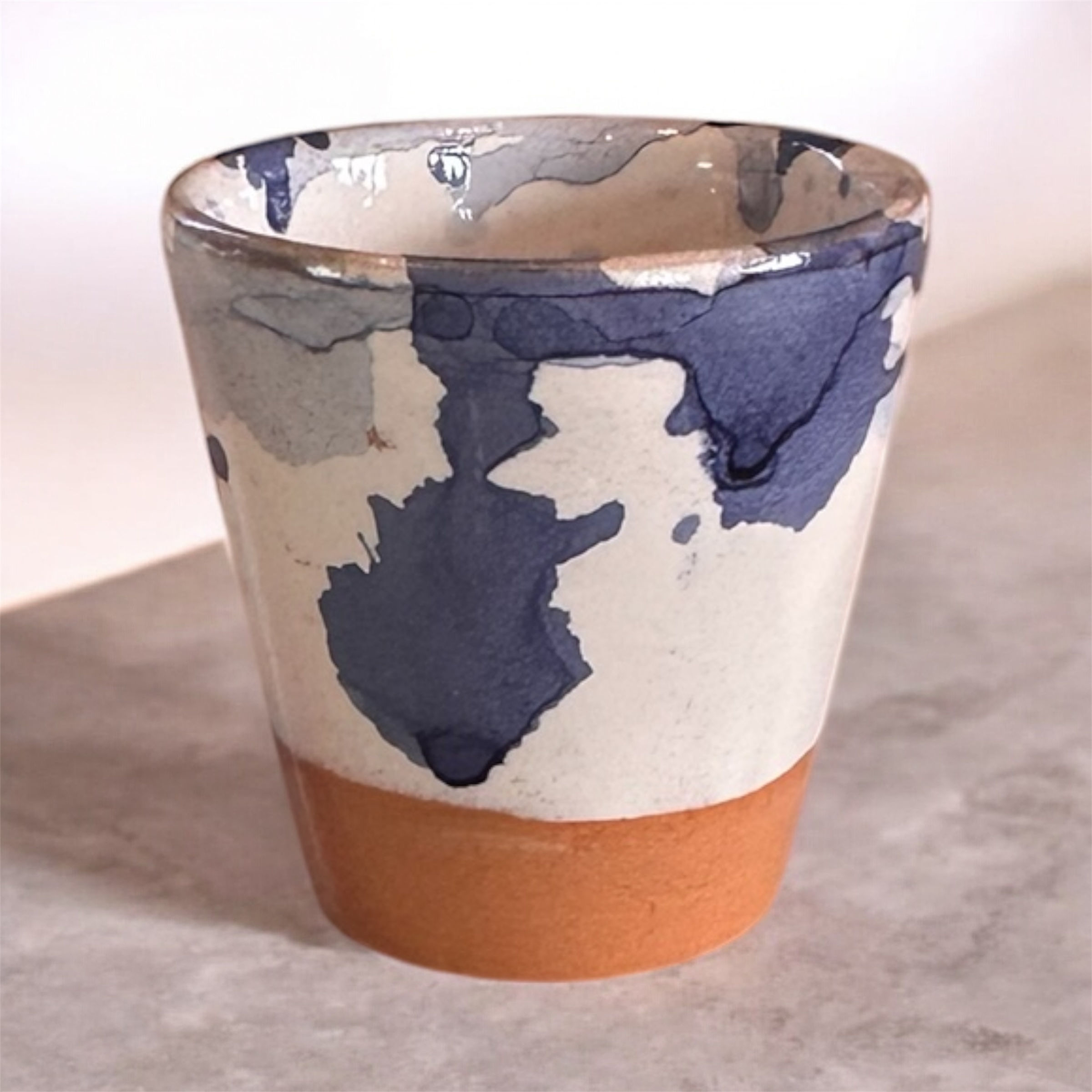 Handmade Espresso Cup Blue
