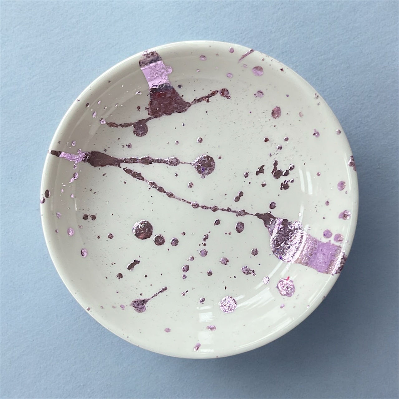 Speckle Trinket Dish - Lilac