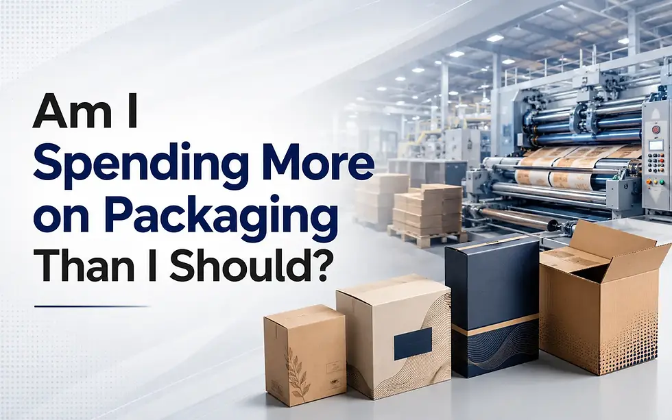 Am I Spending More on Packaging Than I Should?